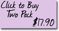 Click to buy the two pack for $17.90
