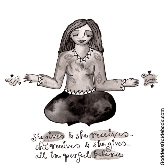 Goddess Illustration